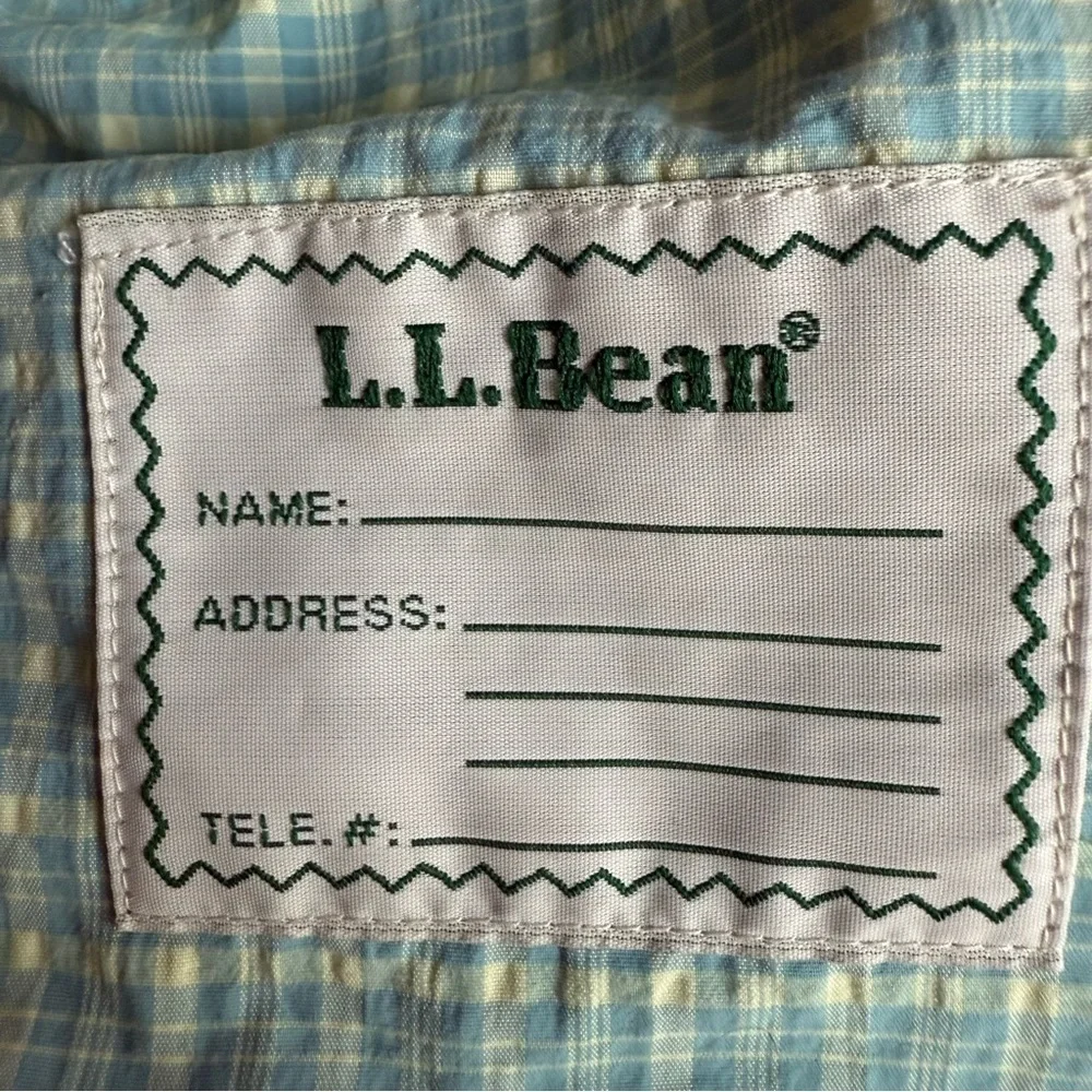 L.L. Bean measurements under
